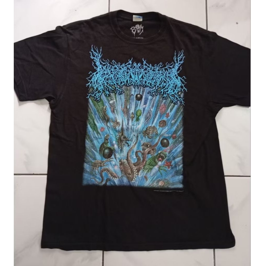kaos metal  "shinda saibo no katamari" size M
