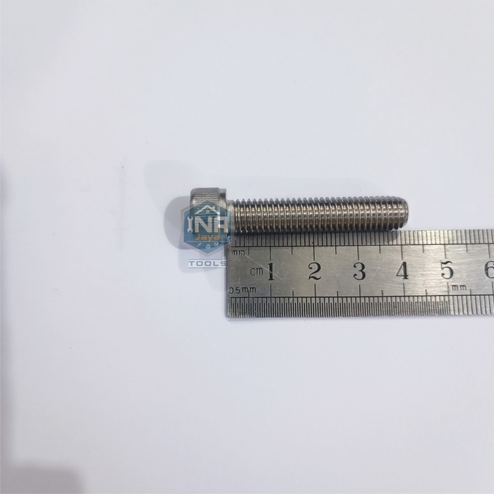 M8 x 40 Baut L Hex Head Socket Stainless 304 M8x40