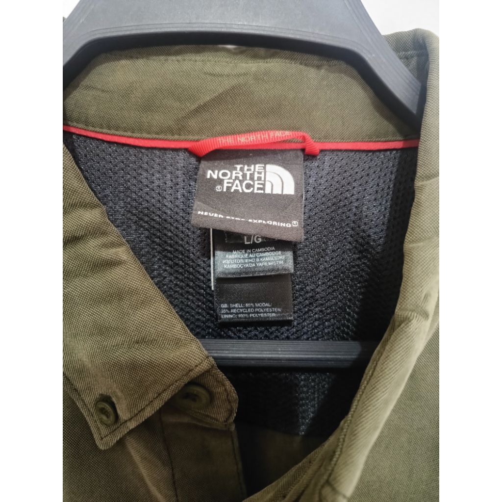 kemeja The north face Original