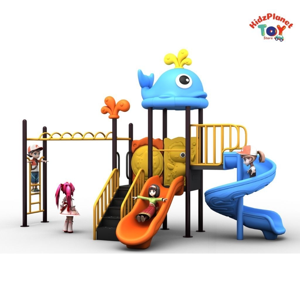 OUTDOOR PLAYGROUND SET TEMA PAUS JM-QQ470