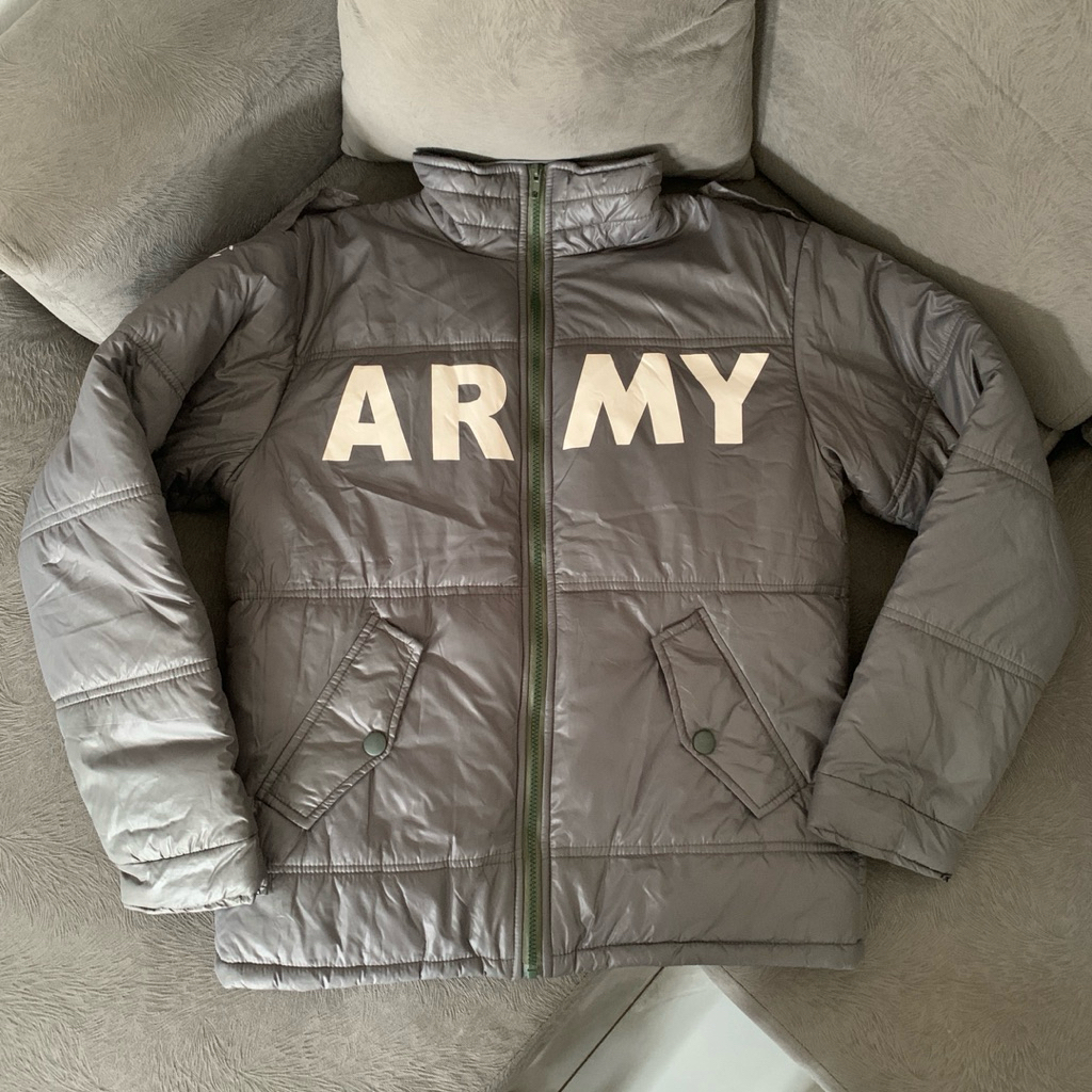 Neighborhood army puffer jacket
