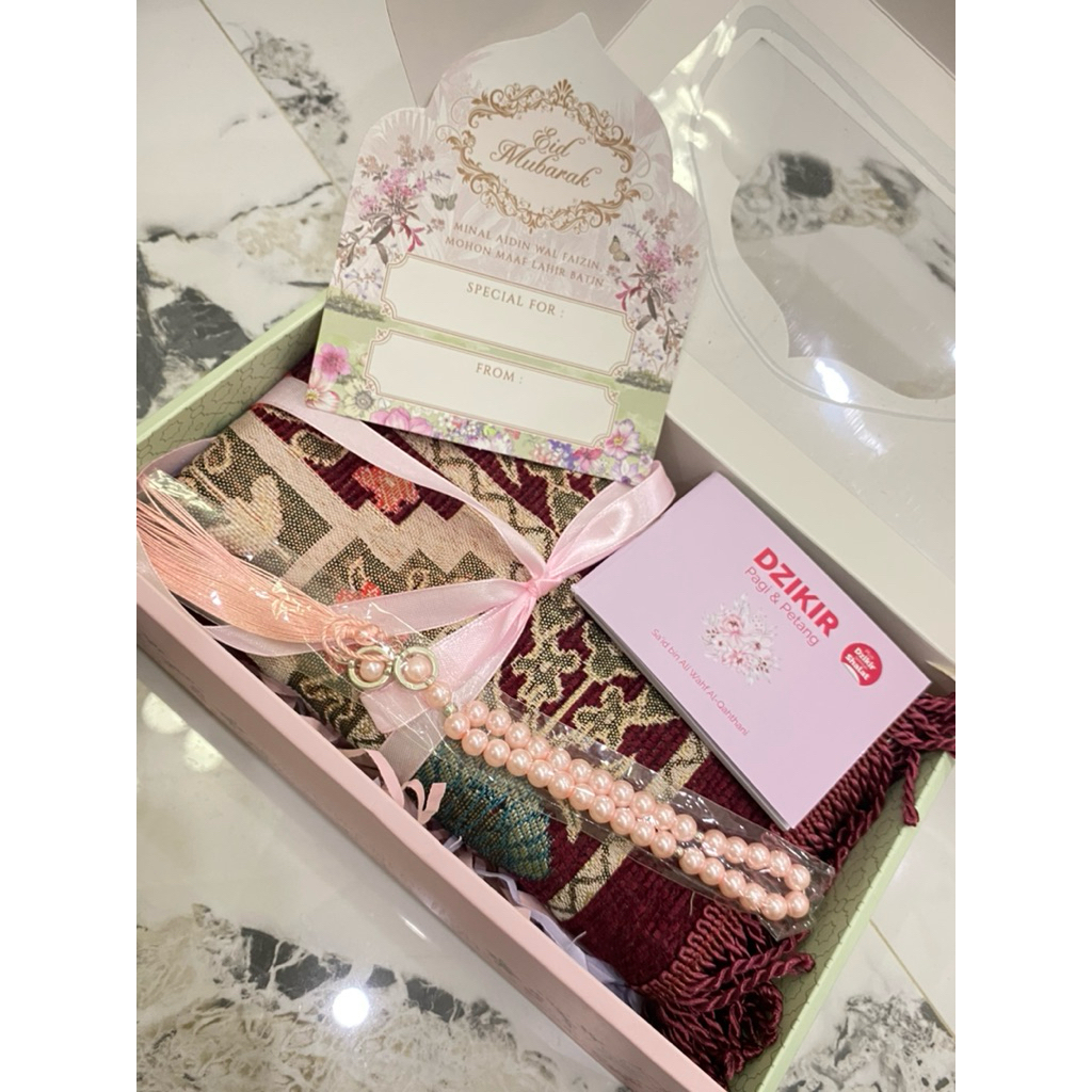 HAMPERS LEBARAN SAJADAH BOX HAMPERS IDUL FITRI