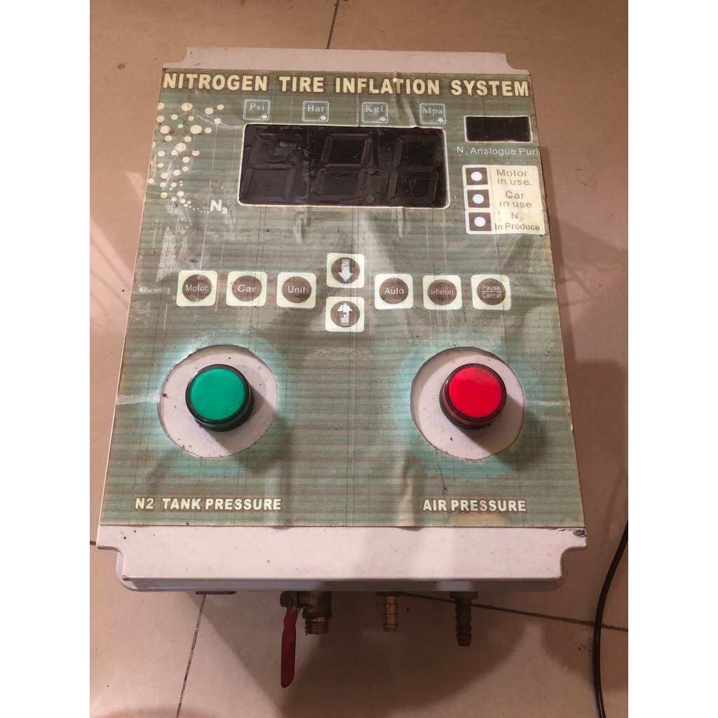 Nitrogen tyre inflator sistem