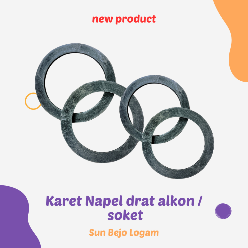 Peking karet nepel drat Alkon/socket