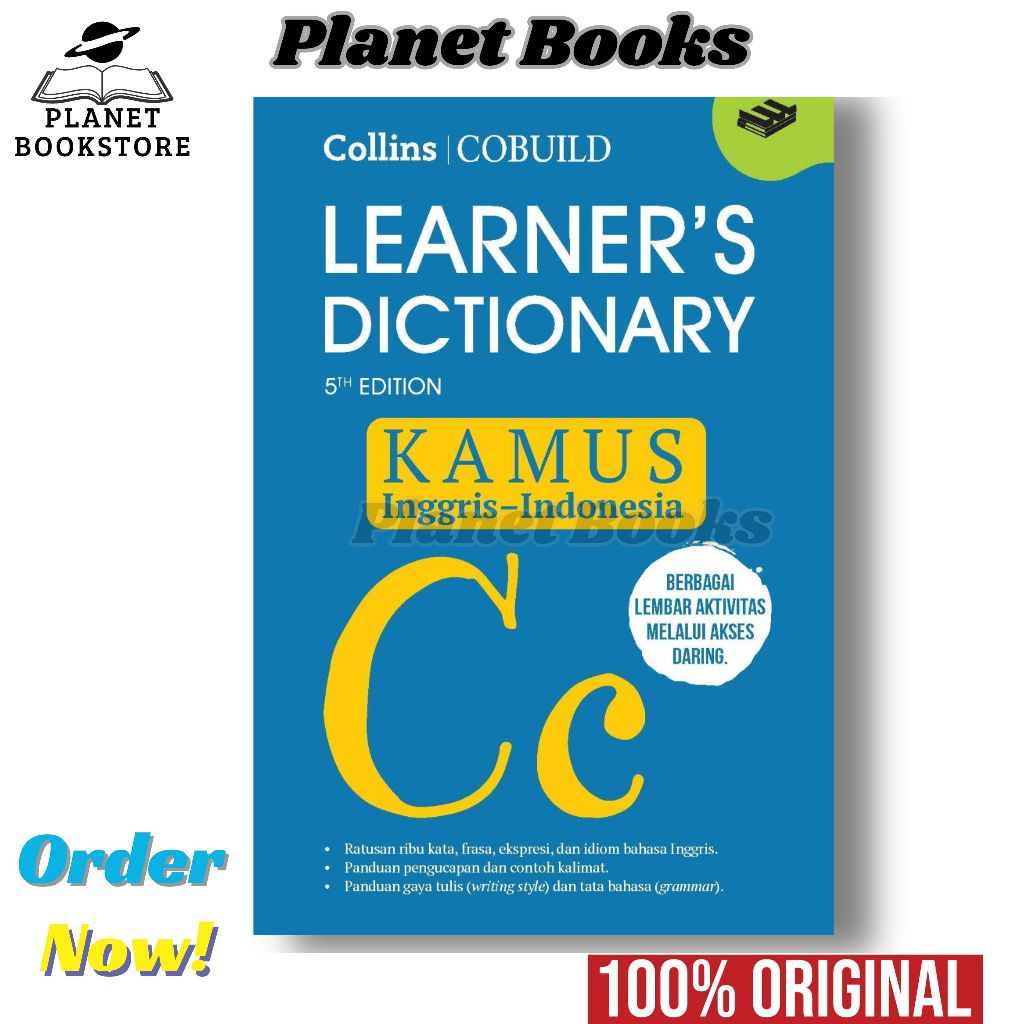 Learner's Dictionary Kamus Inggris-Indonesia Penerbit Collins-Cobuild