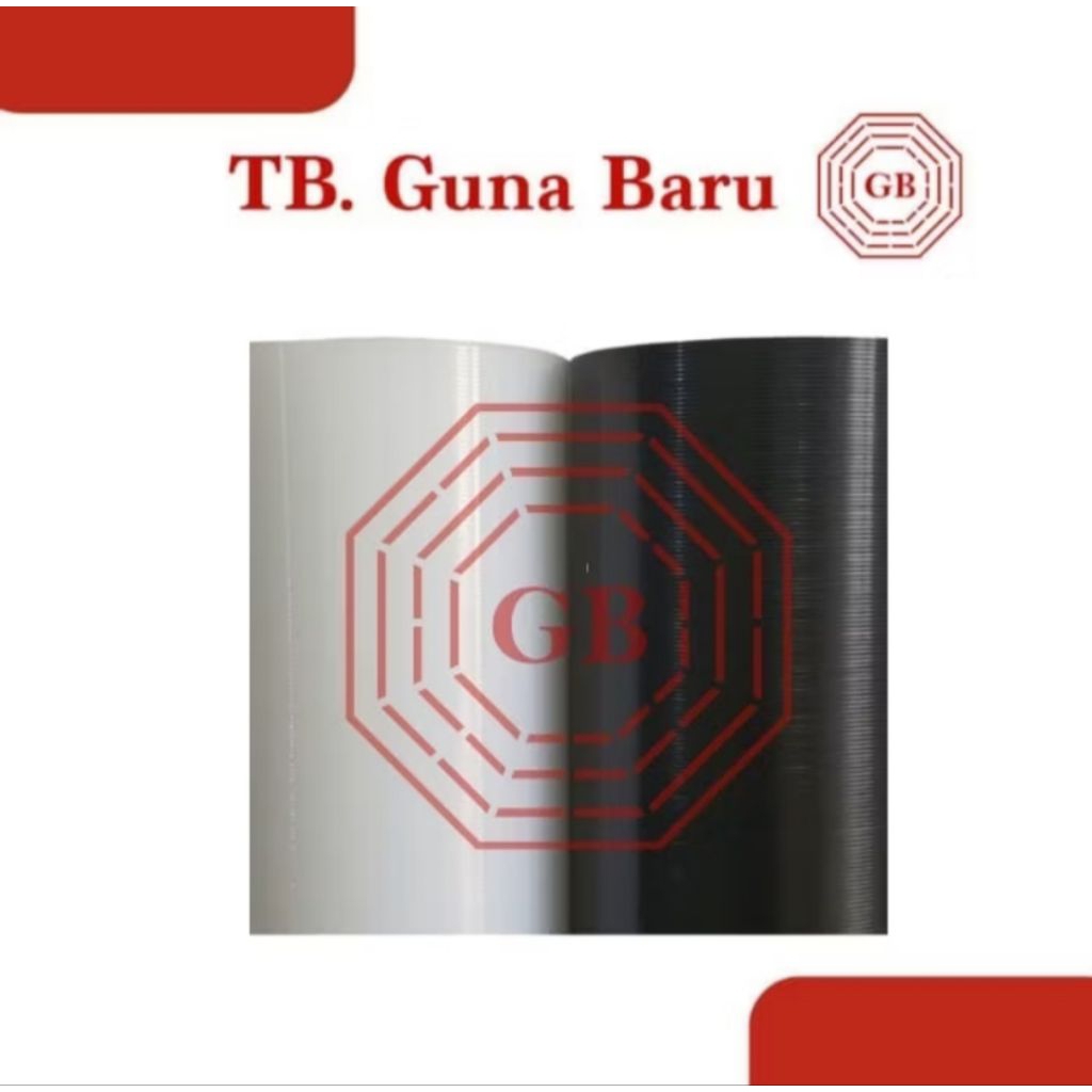 Fiber Plat Penutup Pagar Tebal 1.3mm Lebar 100cm