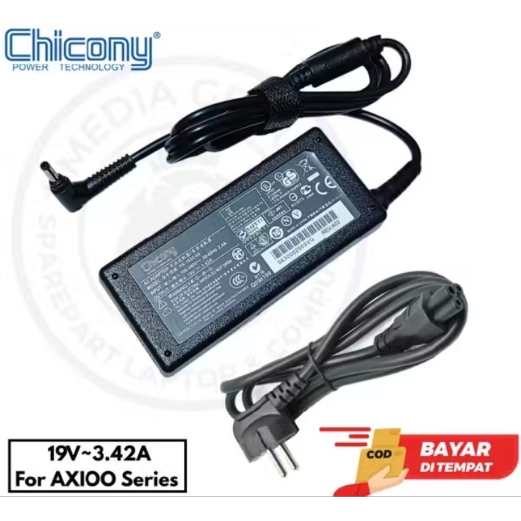 CHARGER AXIOO HYPE 3, 5, 7, Slimbook 14 R3 R5