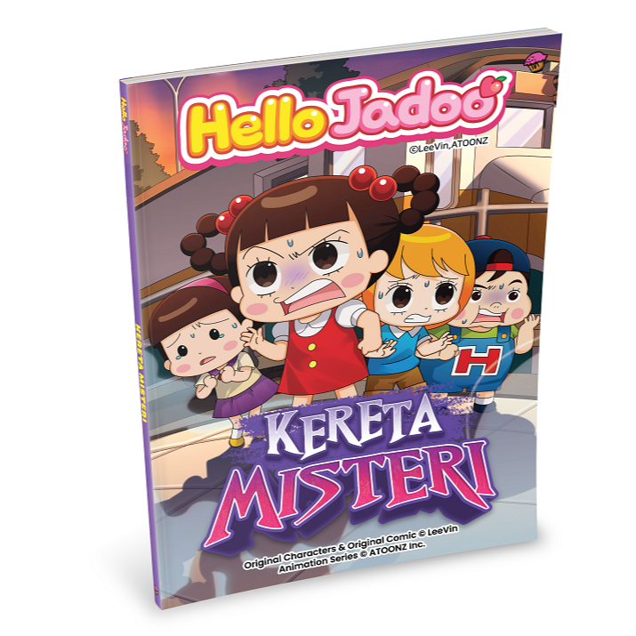 Buku Hello Jadoo - Kereta Misteri - Special Offer - Komik Anak - Muffin Graphics