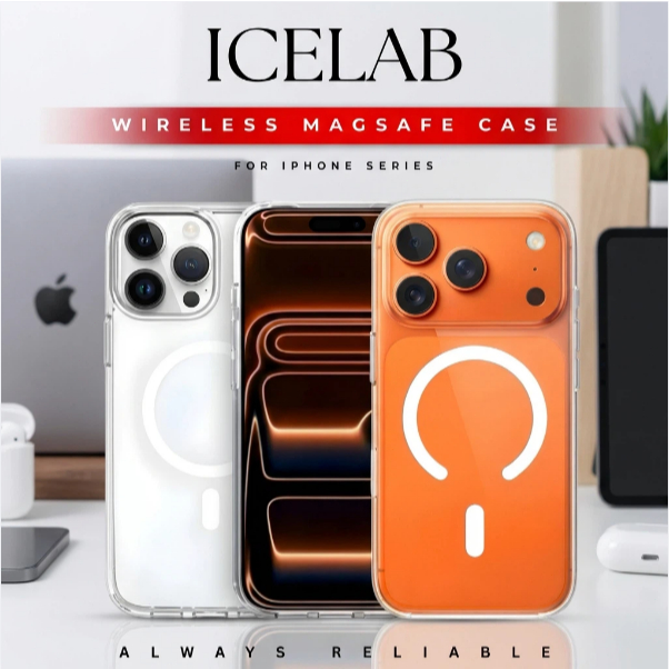 Case iPhone 17 Pro Max / 17 / 17 Air Magsafe Clear Case Magnetic Transparent Anti Yellow Shockproof 