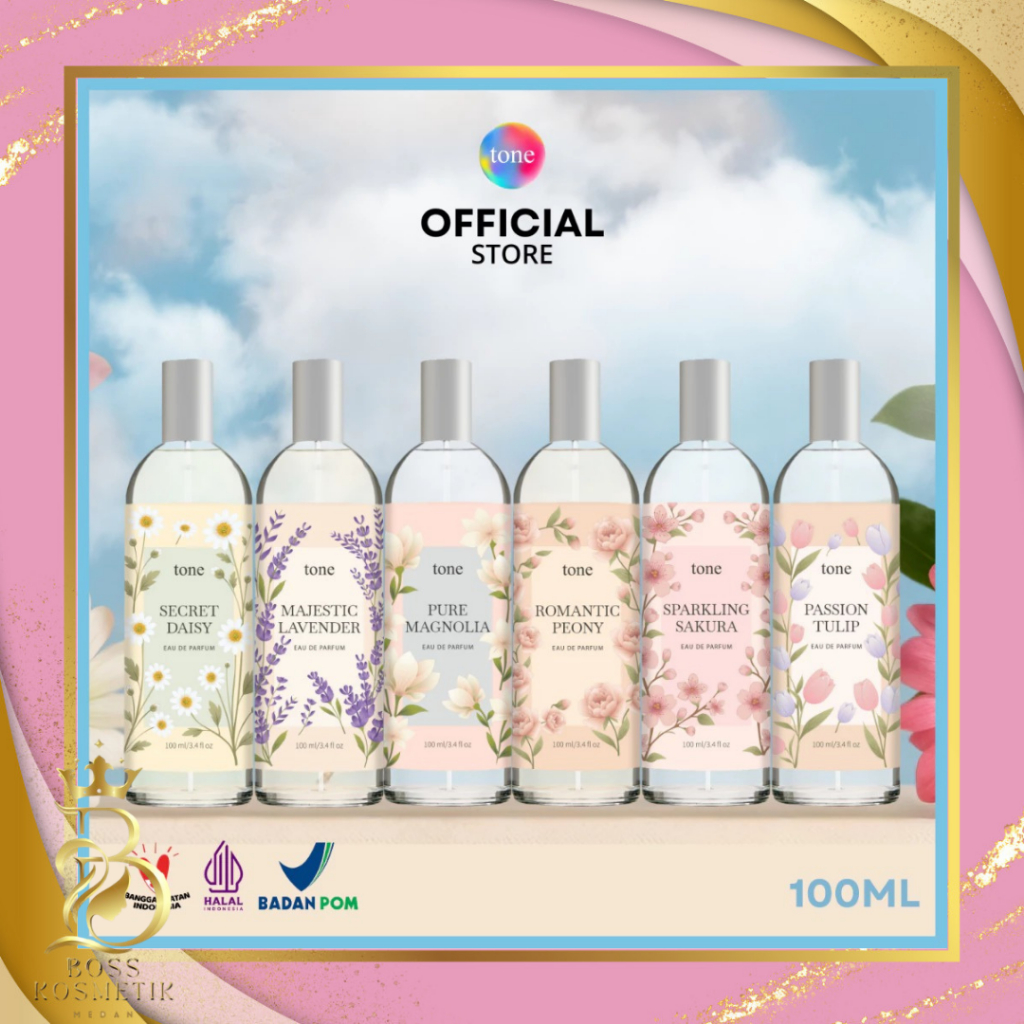 TONE Eau de Parfum 100ml EDP Parfum Halal