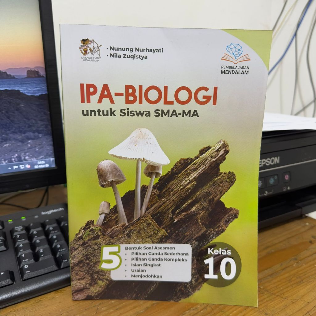 BUKU PAKET IPA BIOLOGI UNTUK SISWA SMA/MA KELAS 10 (PEMBELAJARAN MENDALAM) - YRAMA WIDYA
