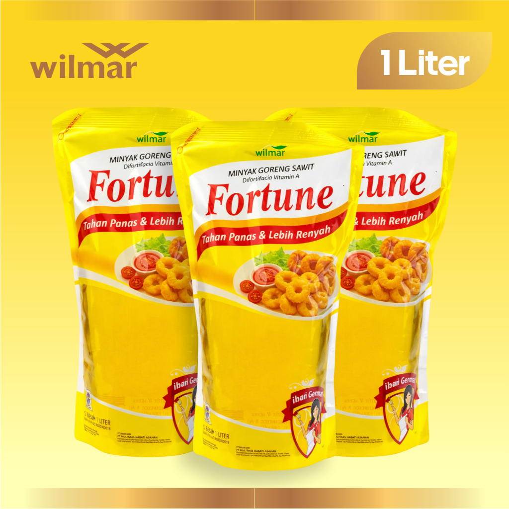 Minyak Fortune 1 Liter | Minyak Goreng Fortune Kemasan 1 Liter | Minyak Goreng