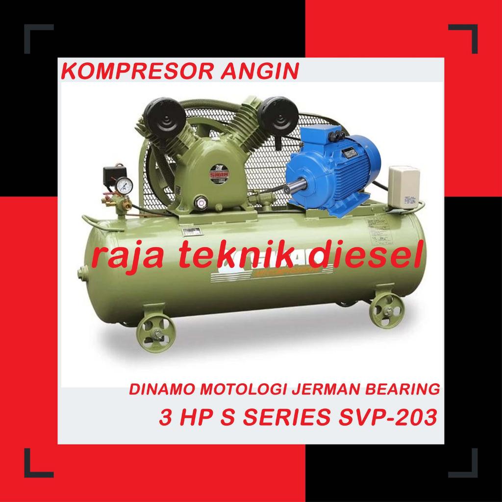 SWAN AIR COMPRESSOR 3 HP S SERIES SVP-203 KOMPRESOR ANGIN