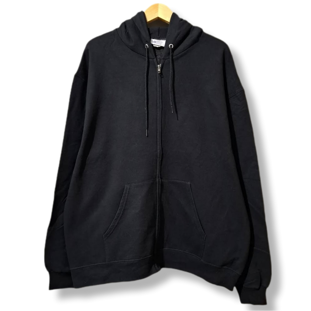 CHAMPION ECO BLACK HOODIE | OUTERWEAR | GS
