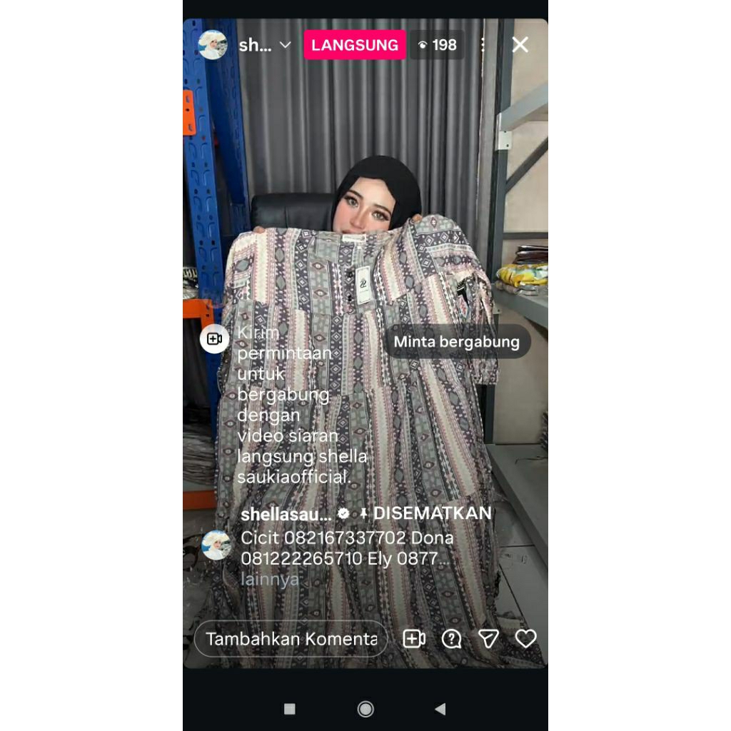 baju Sheilla shaukia