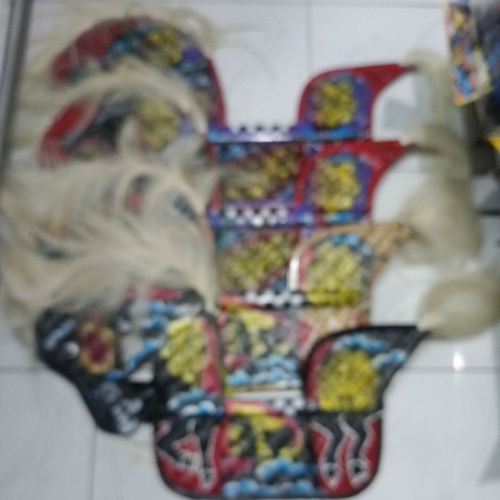 jaran kepang air brush P70cmXT40cm