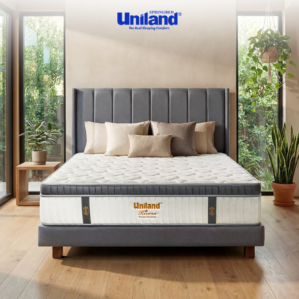 Uniland Springbed Full Set 160x200 / Queen Size / Ukuran No 2