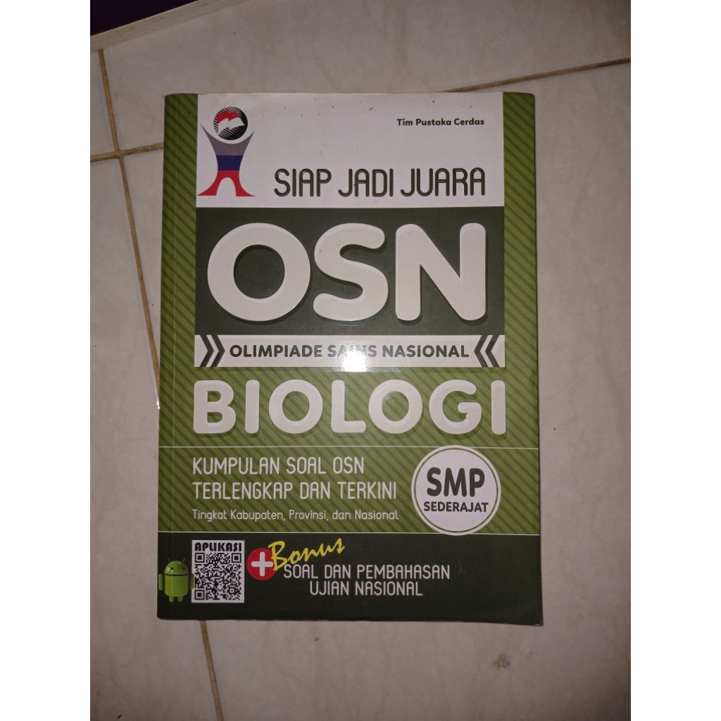 Preloved Buku OSN Biologi SMP Sederajat