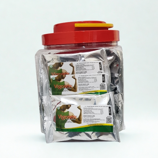 VIGOSEN 1 TOPLES ISI 20 SACHET/100 KAPLET SUPLEMEN KESEHATAN / VIGOSEN MEMBANTU MEMELIHARA KESEHATAN