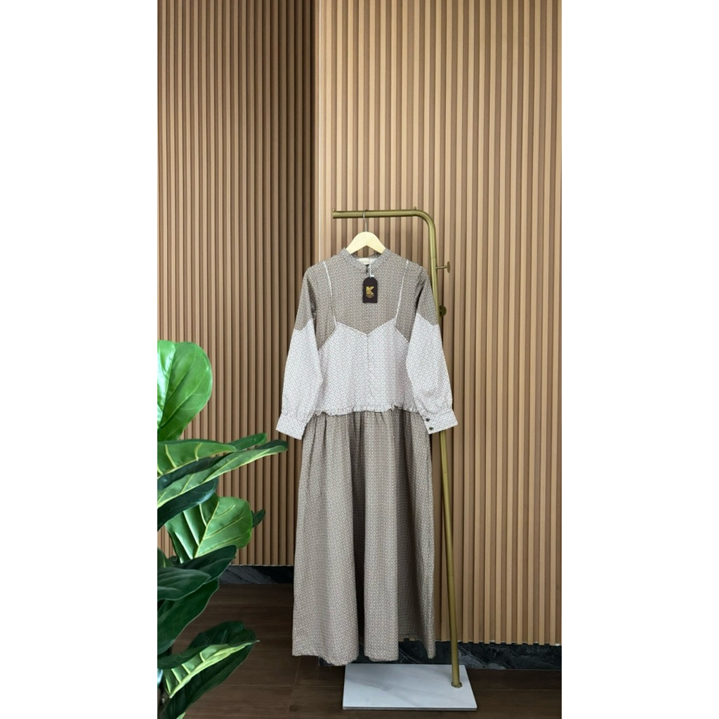 aggie dress korina/korina dress original/dress lebaran