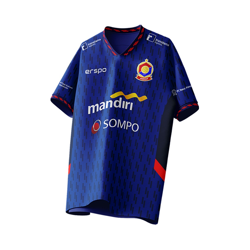 Jersey ASIOP Apacinti 2026 Gratis Nama dan Nomor Baju Setelan Bola Anak Dewasa Dry Fit