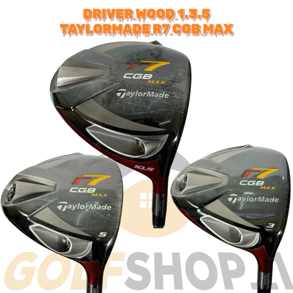 Stick Golf Driver & Fairway Wood Golf Taylormade R7 CGB MAX Shaft Graphite Flek SR Second Original