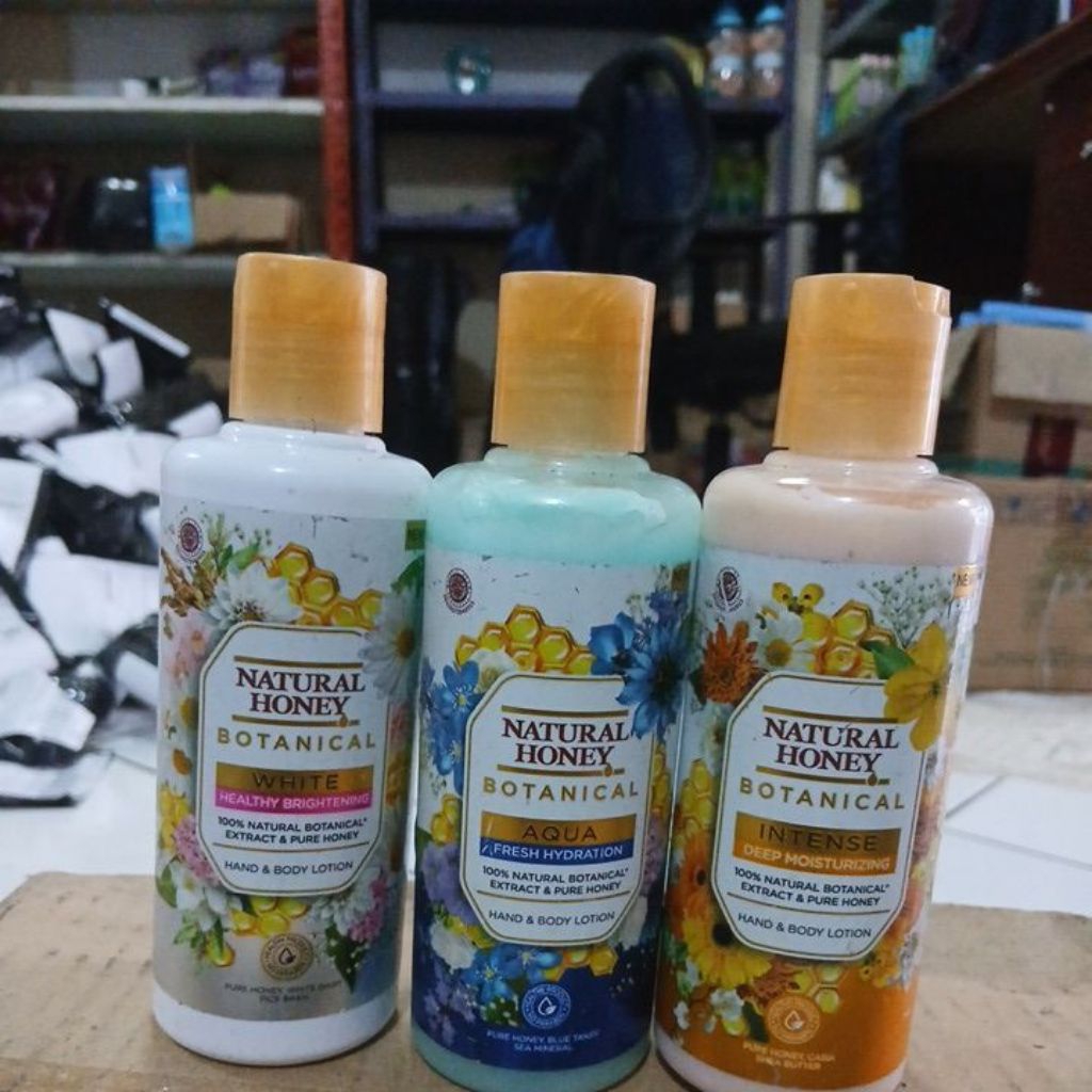 botanical natural honey hand&body lotion 200ml