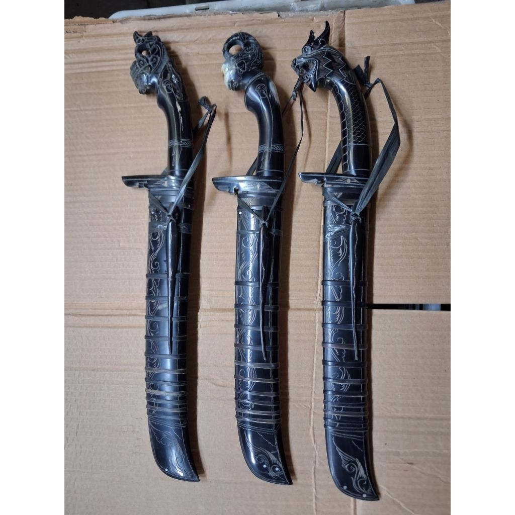 pisau daging galonggong full tanduk