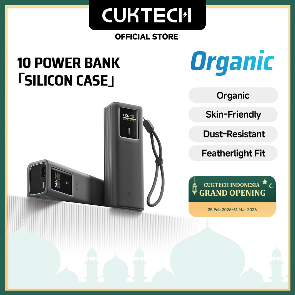 [Promo Grand Opening] CUKTECH Original Silicone Case for Powerbank - 10