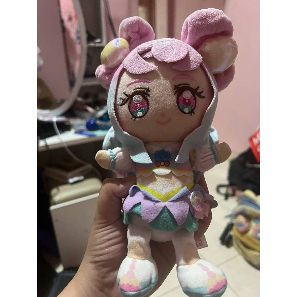 Tropical Rouge Pretty Cure La Mer Bandai Plush 7" Precure Toy Doll Japan
