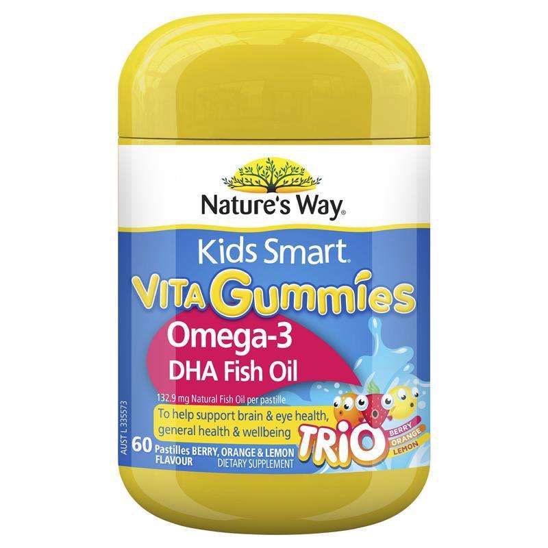 Natures way omega 3 dha fish oil anak