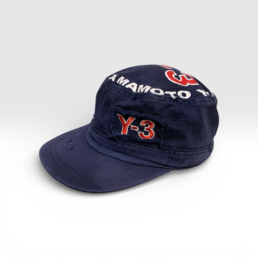 Topi Yohji Yamamoto Y-3 Commander Military Cap