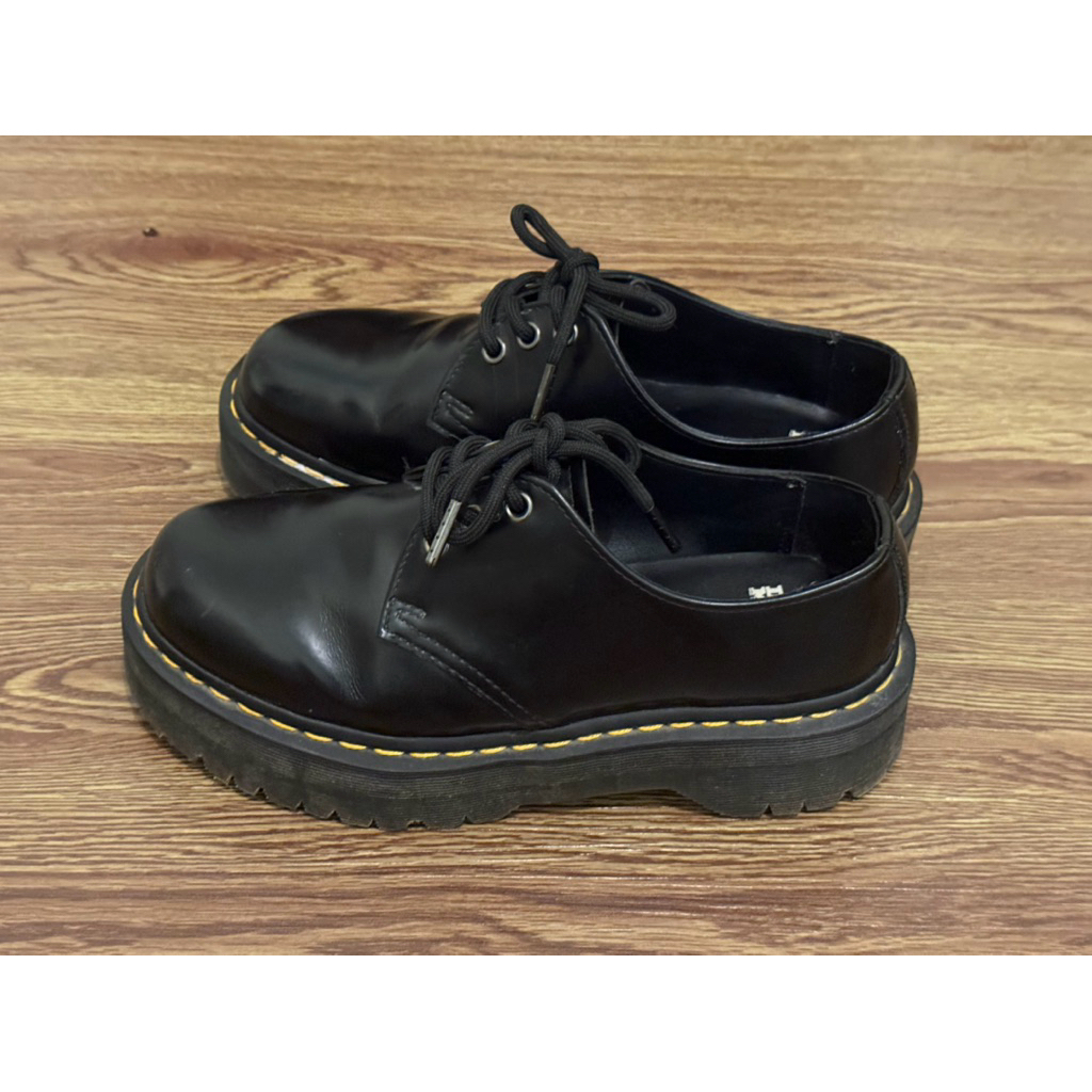 Dr Martens 1461 Black Quad Unisex UK 6 EU 39 Original Docmart