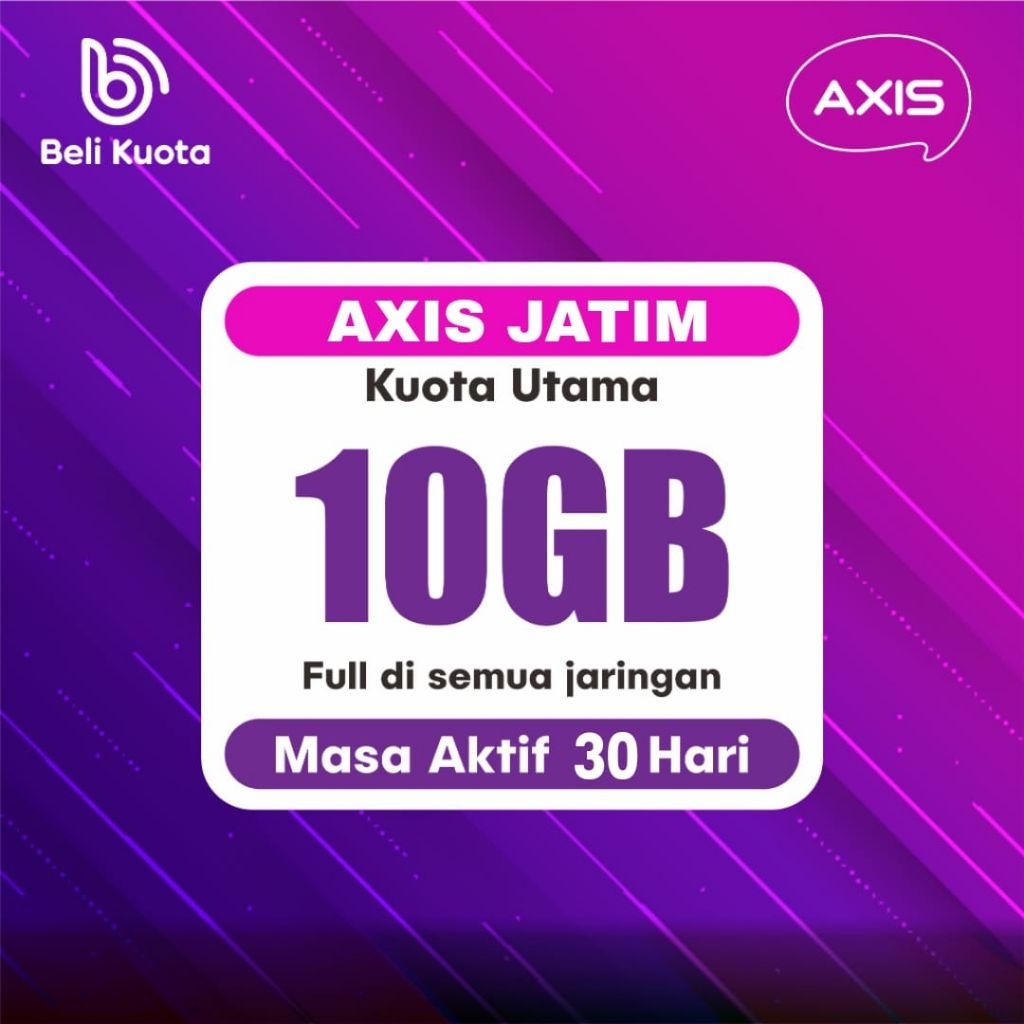 kuota data axis khusus jawa timur injek langsung masuk