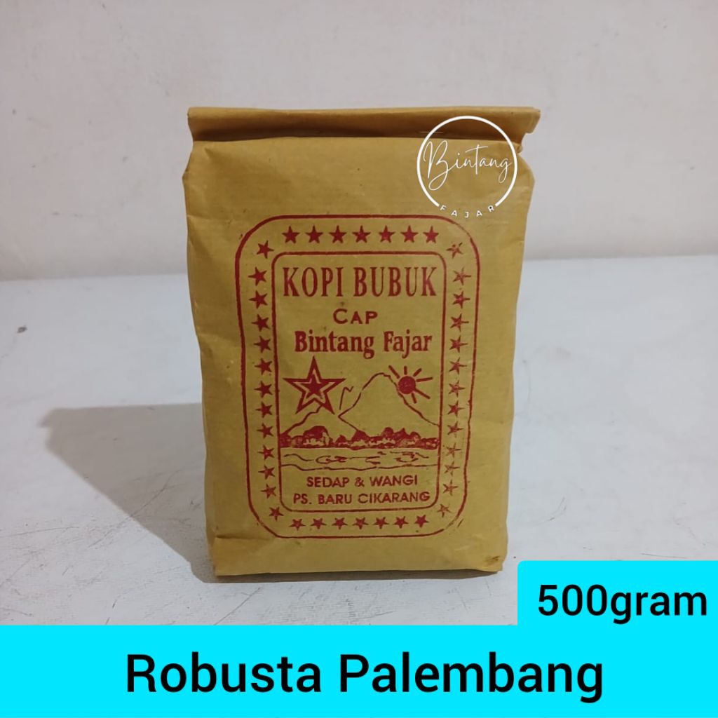 Kopi Bubuk Robusta Palembang | Robusta Coffee | -500Gram