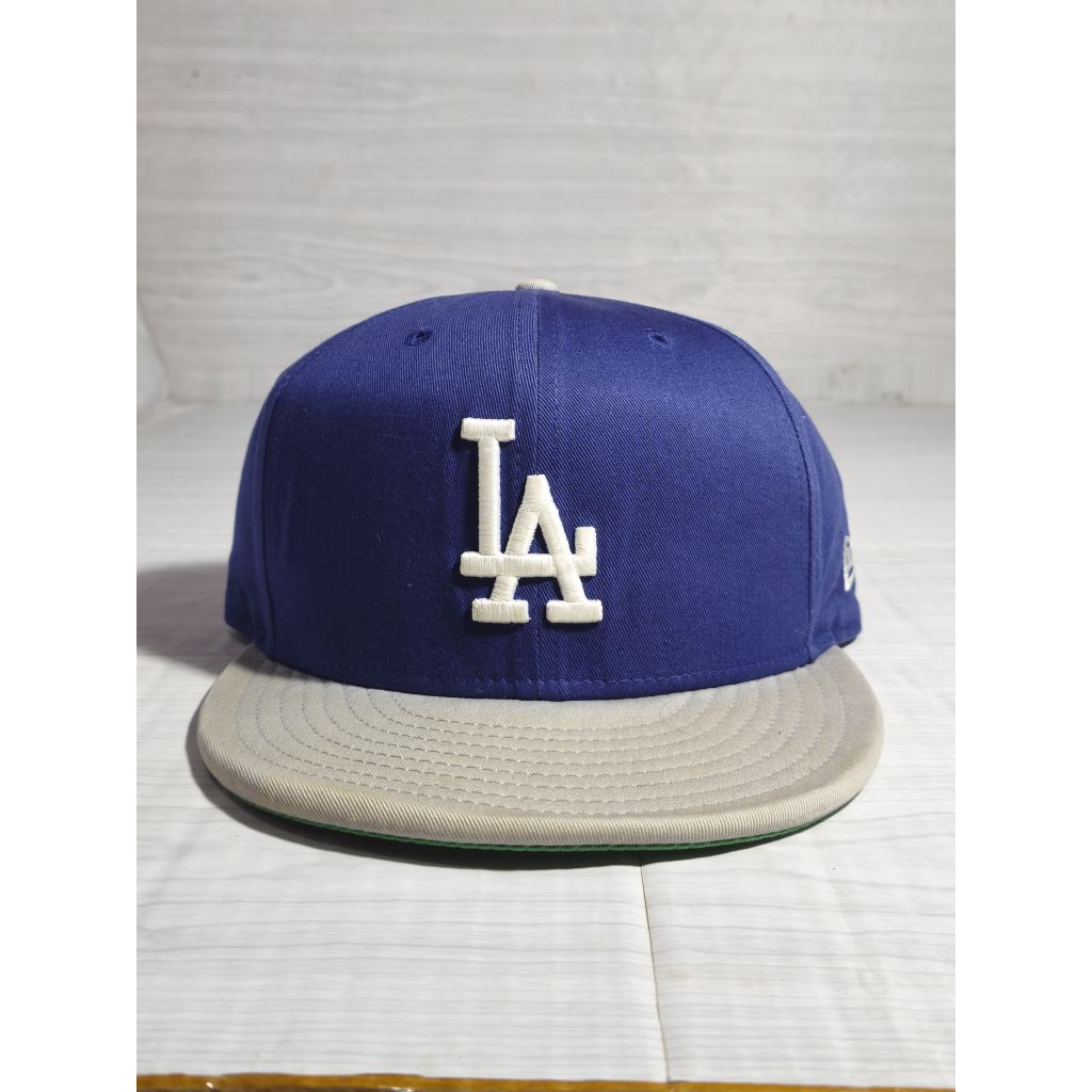Topi snapback New Era LA two tones setelan