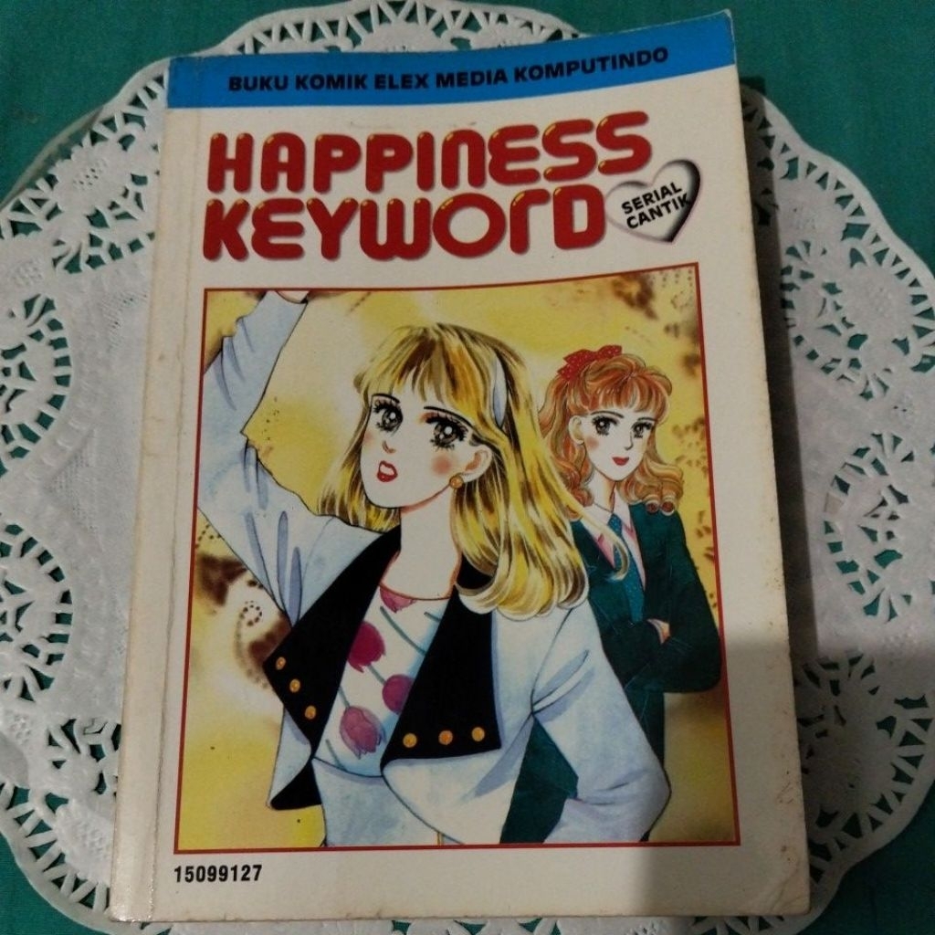 Komik bekas Happiness Keyword - Chikako Kikukawa
