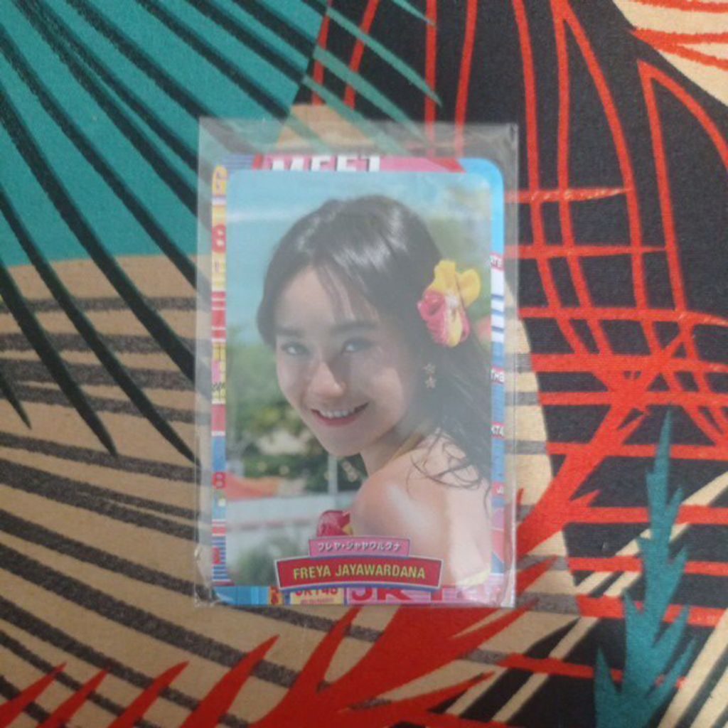 photocard Freya sister reunion
