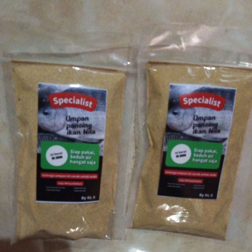umpan pancing ikan Nila siap pakai