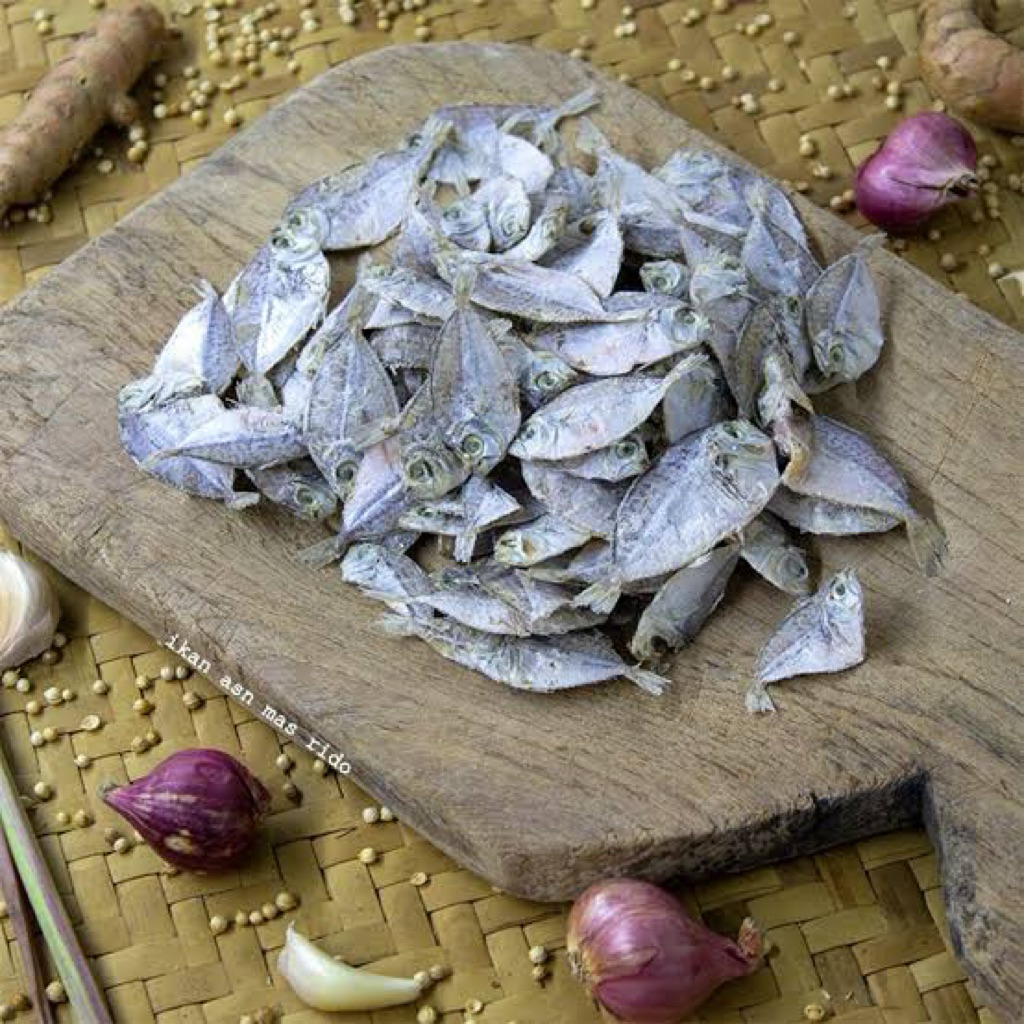 ikan asin petek kecil