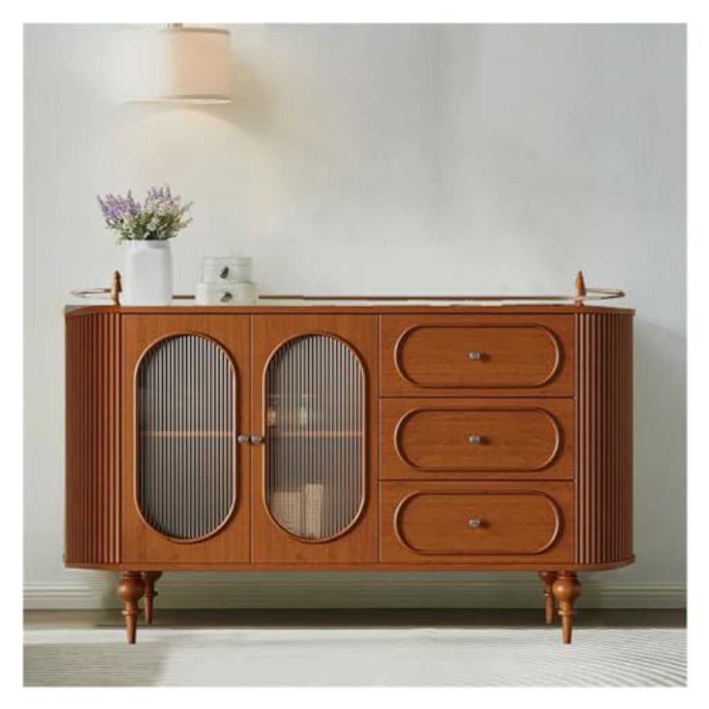 Bufet minimalis kayu jati cantik