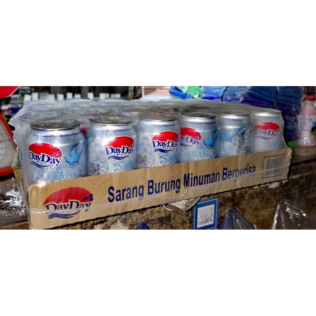 Minuman Sarang Burung / Sarang Wallet Cap DayDay 300ml 1 krat / 24 kaleng