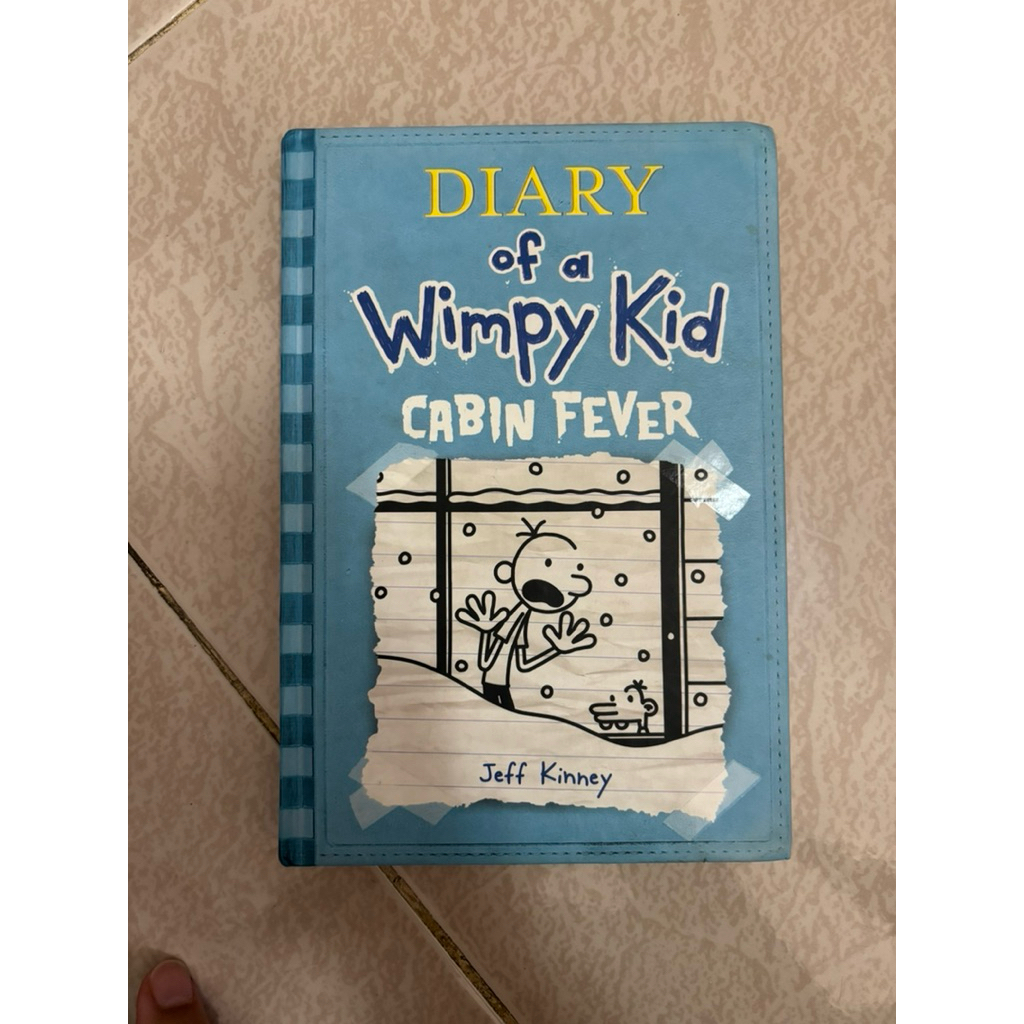 NETT Diary of a Wimpy Kid Cabin Fever Hard Cover PRELOVED