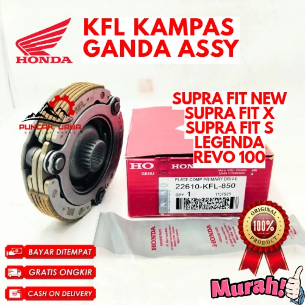 KAMPAS GANDA ASSY ORIGINAL HONDA KODE KFL, KAMPAS GANDA ASSY SUPRA FIT NEW, KAMPAS GANDA ASSY SUPRA 