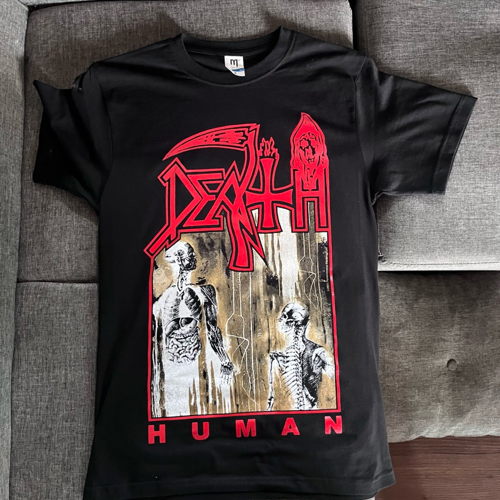TSHIRT-DEATH HUMAN TOUR/kaos band