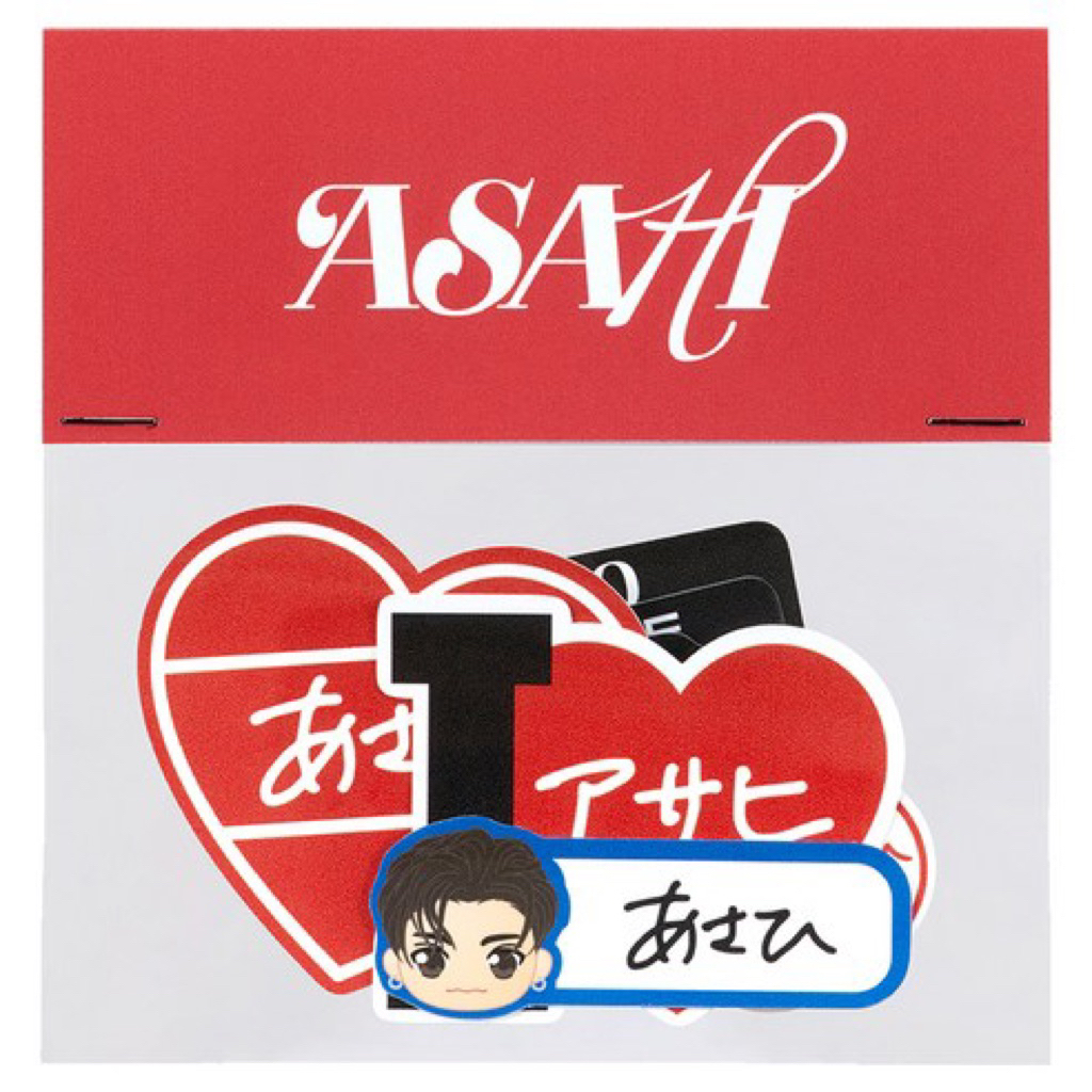 [PRE ORDER] MD NAME STICKER TREASURE PULSE ON IN JAPAN DOYOUNG PARK JEONG-WOO SO JEONG HWAN ASAHI YO