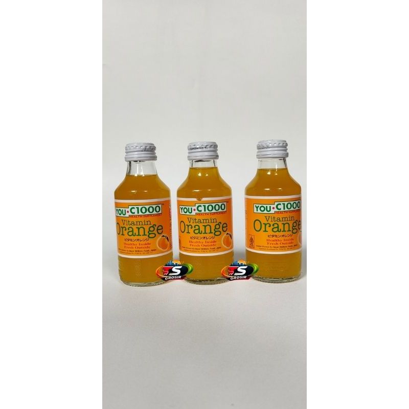 U C 1000 - Minuman Vitamin Orange Isi 140ml
