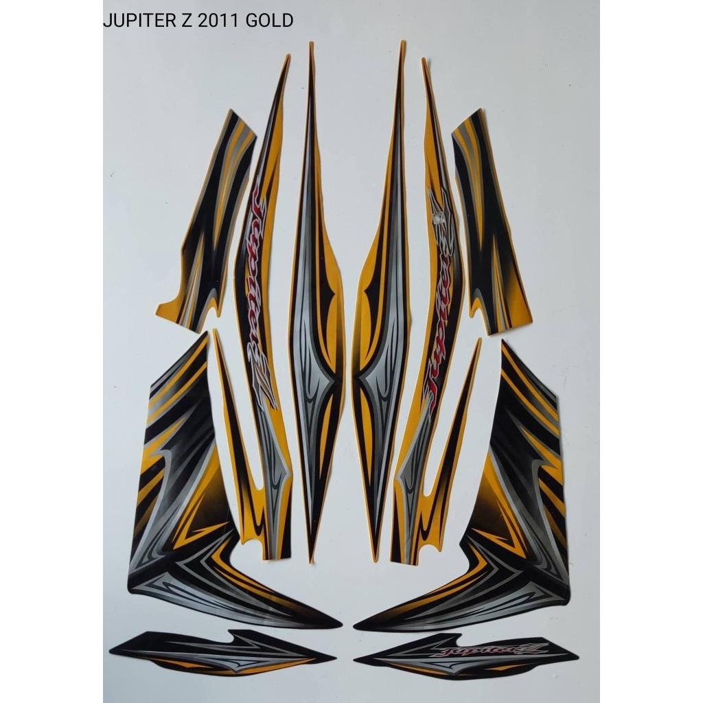 stiker striping body motor Yamaha Jupiter Z 2011