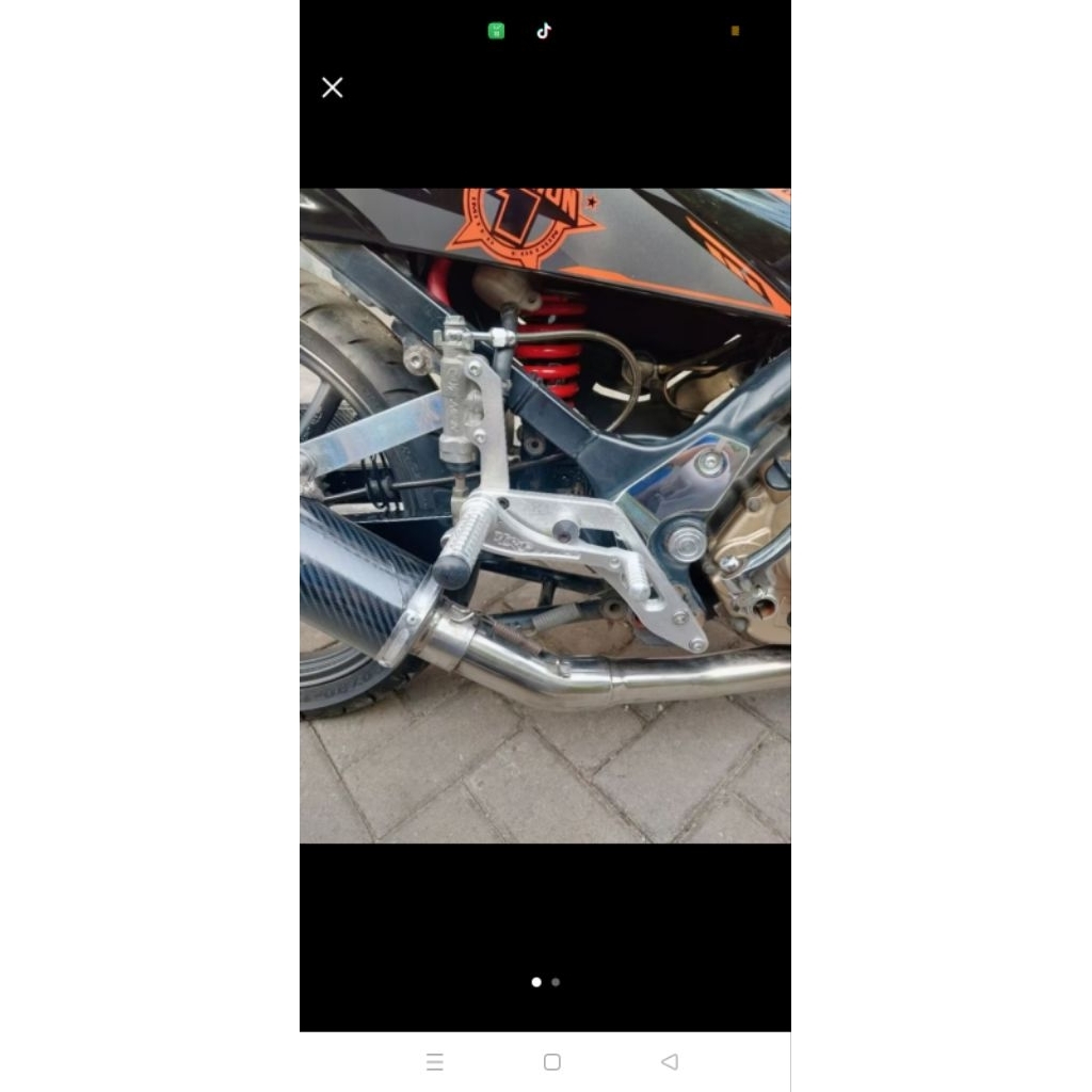 HRP. FOOTSTEP UNDERBONE  SATRIA FU