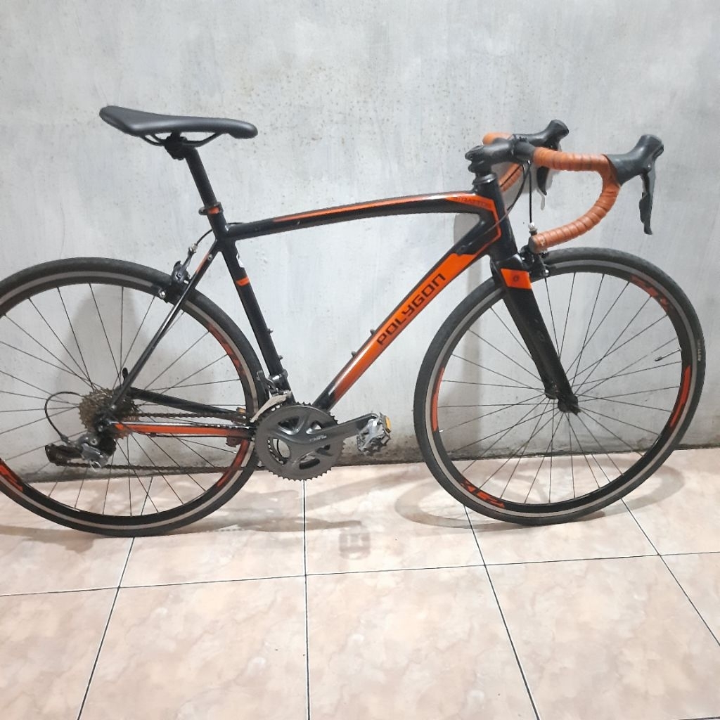 roadbike polygon s5 size m 53 gs claris 2x8 speed